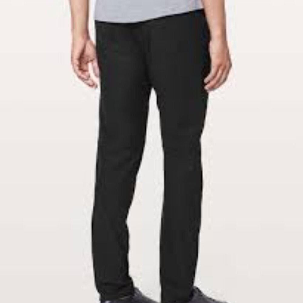 Lululemon ABC Slim *Warpstreme 34" Black 30